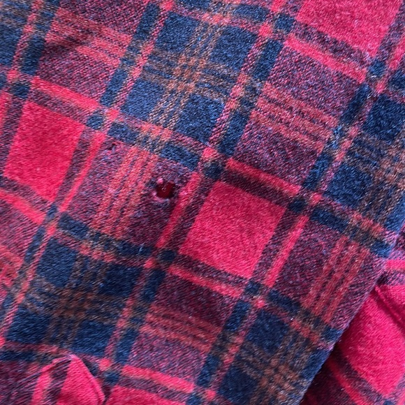 Vintage Pendleton 60’s wool XL as for Maison Margiela plaid 🧡 shirt  flannel - Picture 3 of 6